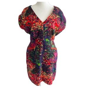 Anthropologie Ark & Co Red
Purple Floral Mini Dress